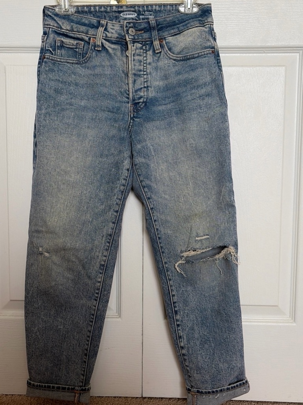 Old Navy O.G. Straight Jeans. Size 0 Petite.